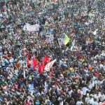 Des centaines, des milliers des Boyomais dont femmes, hommes, enfants ont répondu présent à Kisangani dans le Centre-Nord de la RDC au tout premier meeting de campagne de Moïse KATUMBI