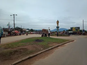 Photo d'illustration : rond-point Njiapanda à Butembo
