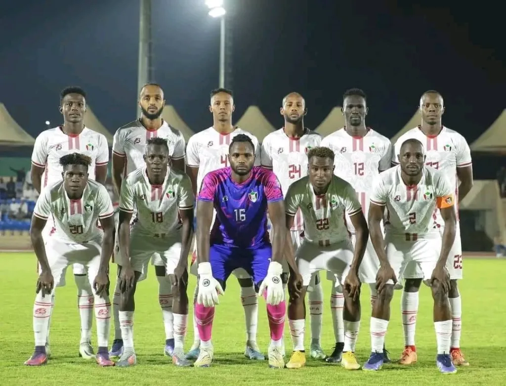 La sélection nationale soudanaise qui n'évolue pas dans son pays pour ses matchs à domicile