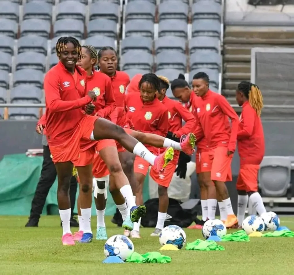 Pour le match aller du dernier tour des éliminatoires de la coupe d'Afrique des nations Féminines Maroc 2024