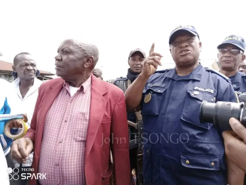 Le maire de Goma vient de décider du déguerpissement des occupants illégaux du marché kisoko situé au quartier katoyi en ville de goma.