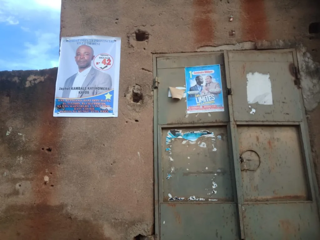 Photo d'illustration : Des effigies et photos de campagne des candidats déchirées à Oicha