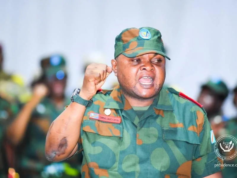 Le général d'armée Christian Tshiwewe Songesha chef d'Etat-Major des FARDC