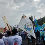 Meeting du Candidat Président Félix TSHISEKEDI au stade Afia dans la ville de Goma