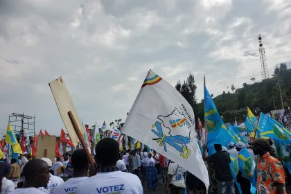 Meeting du Candidat Président Félix TSHISEKEDI au stade Afia dans la ville de Goma