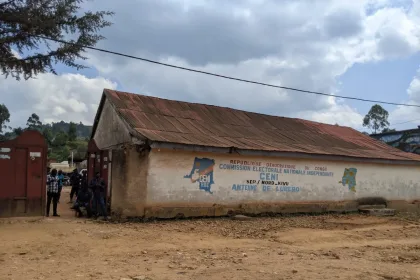 Le Bureau de Réception et de traitement des candidatures (BRTC) de la commission électorale nationale indépendante CENI antenne de Lubero au Nord-Kivu [Photo d'illustration]