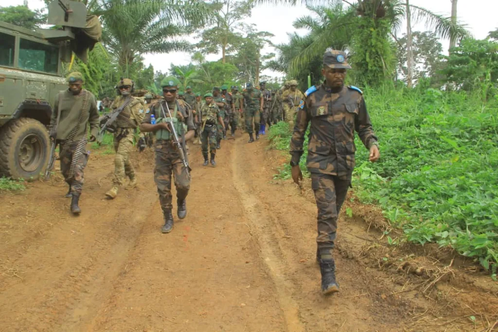 La route Luna-Komanda réhabilitée et la sécurité instaurée petit à petit (l'armée)