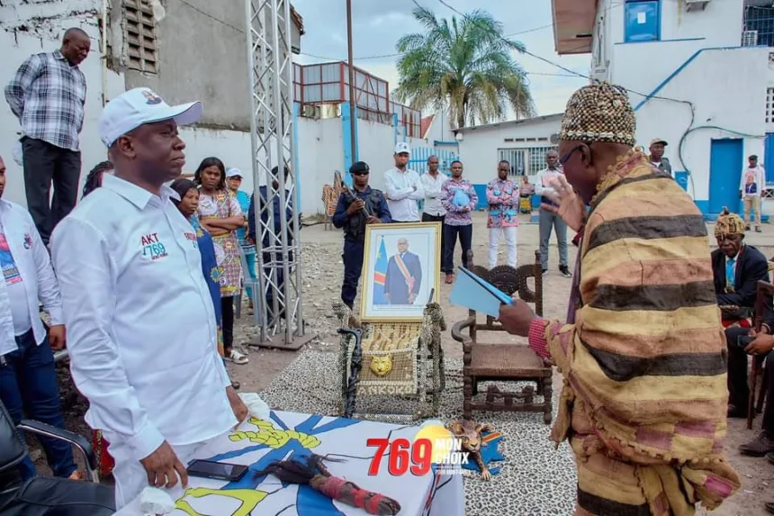 Des Chefs Coutumiers Du Kongo-Central promettent Leur Soutien à Félix Tshisekedi