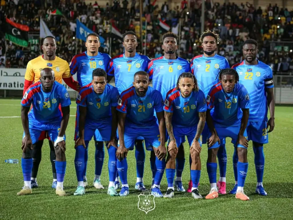 La RDC a perdu deux places au niveau mondial pour le traditionnel classement mensuel de la fédération internationale de football association rendu public