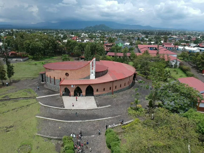 Photo d'illustration : La paroisse saint François Xavier de Ndosho dans la ville de Goma