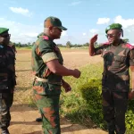 Le Général major Shiko TSHINTAMBWE sous-chef d'état-major Général à Beni