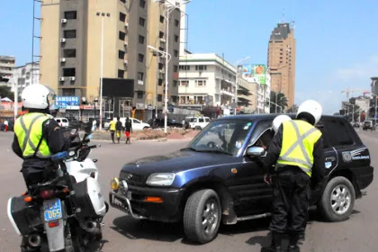 Photo d'illustration : Suspension de tout contrôle routier dans la ville province de Kinshasa