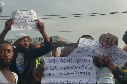 Une marche de protestation organisée par certains jeunes du quartier populaire de Ndosho [Photo d'illustration]