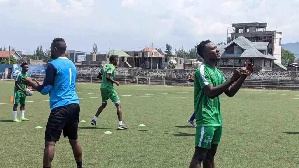 La phase retour de la ligue2 zone de développement Est B, le DC Virunga a repris avec les entraînements 