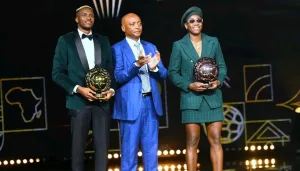 Victor Osimhen, l'heureux vainqueur du ballon d'or