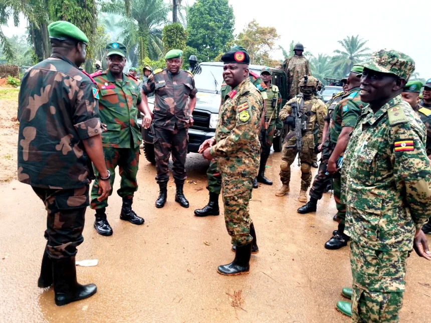 Le chef d'état-major Général adjoint en charge des opérations et renseignements clôture sa mission à Beni