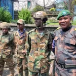 13 éléments M23 capturés par les FARDC présentés à la presse de Goma