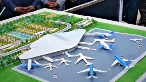 Kinshasa : Le Ministre Ekila, annonce le lancement imminent des travaux de construction et de modernisation du nouvel aéroport international Le Ministre Ekila, annonce le lancement imminent des travaux de construction et de modernisation du nouvel aéroport international