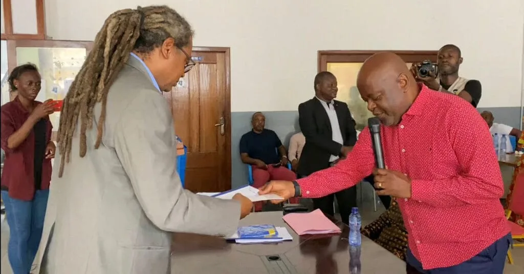 Yves Panga Kahwa Mandro ancien seigneur de guerres en province de l’Ituri, dans le Nord-Est de la RDC