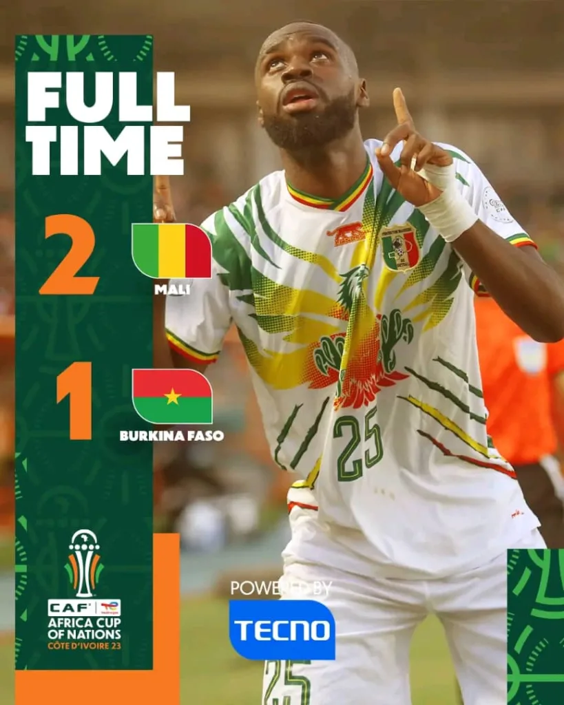 Les Étalons du Burkina Faso ne se qualifieront pas pour les quarts de finale de la CAN