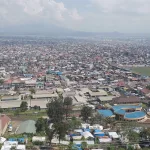 La ville touristique de Goma, chef-lieu de la province du Nord-Kivu