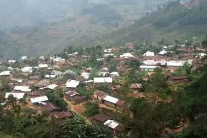 Village de Numbi, une agglomération située dans le groupement Buzi, territoire de Kalehe au Sud-Kivu, dans l'Est de la RDC [Photo d'illustration]