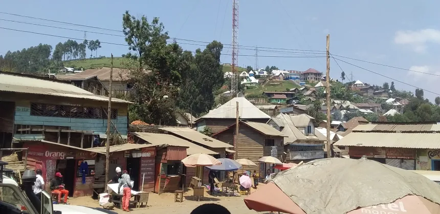 Village de Numbi, une agglomération située dans le groupement Buzi, territoire de Kalehe au Sud-Kivu, dans l'Est de la RDC [Photo d'illustration]