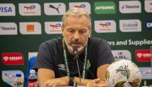 Le sélectionneur national de la RDC Sébastien Desabre sur la qualification des Léopards contre l'Égypte