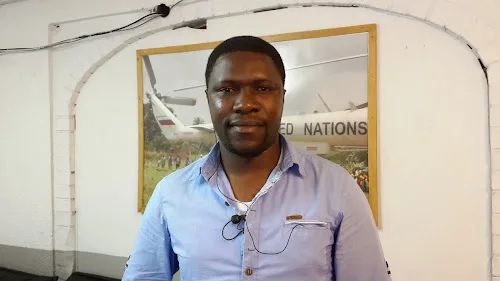 Josué Mufula, ancien enfant soldat devenu doctorant en Philosophie politique à l’Université Catholique du Congo (UCC).