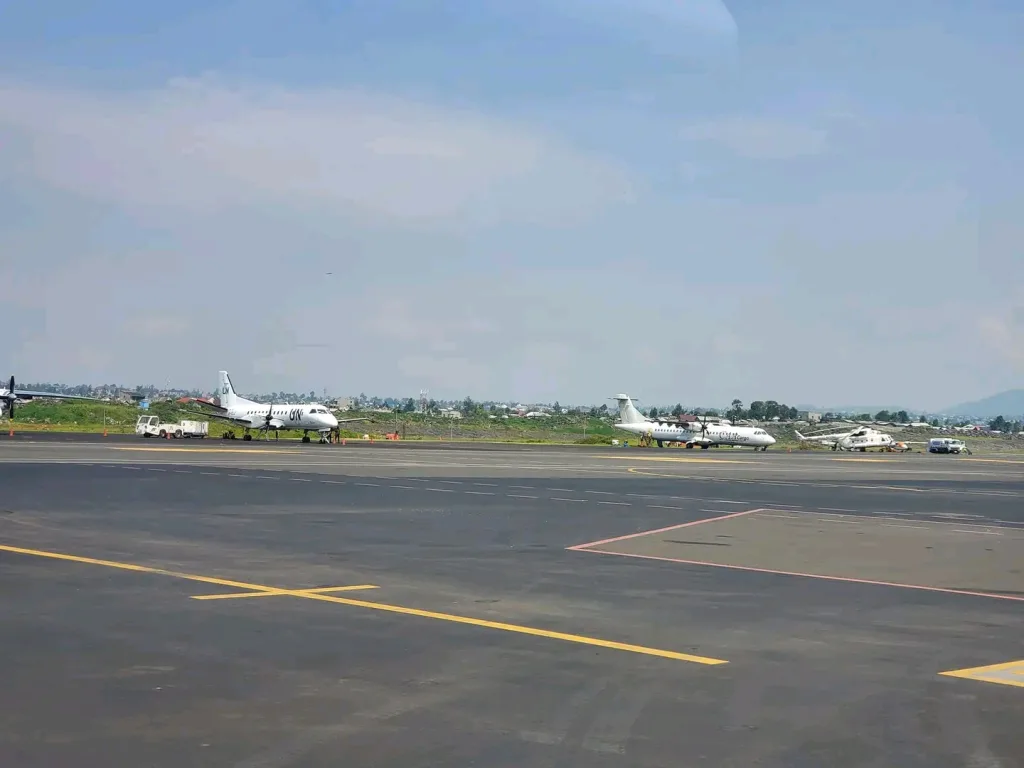 L'aéroport international visé par de tire de drones de l'armée rwandaise