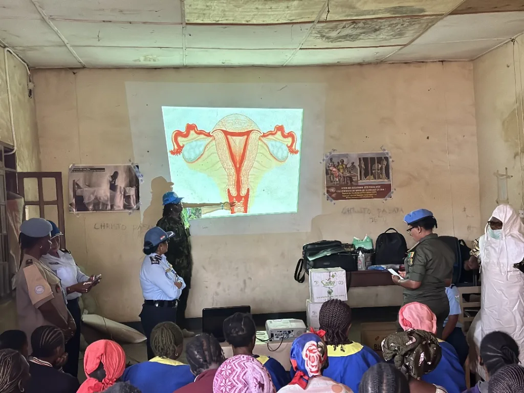 Les détenues de la prison consultées et informées sur la prévention du Cancer du sein et du col de l’utérus