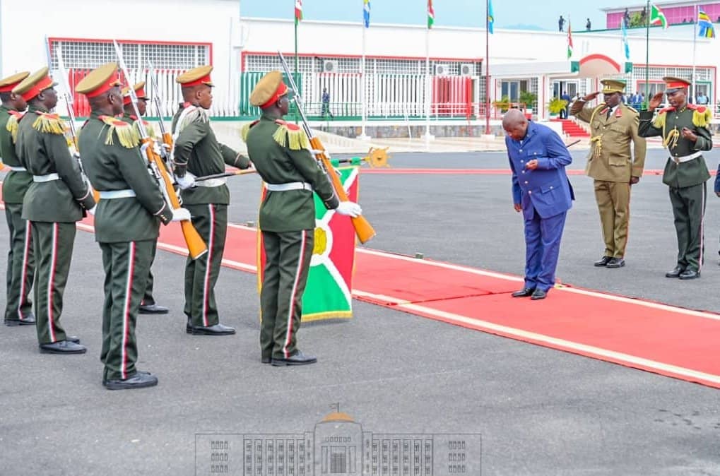 Le Président Burundais, Evariste NDAYISHIMIYE, est arrivé dans la soirée du mardi 13 février à Kinshasa