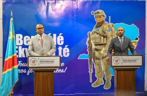 RDC : "Si certains pays ont nommément cité le Rwanda comme soutien du M23, les États-Unis sont les premiers à l'avoir fait" (Peter Kazadi) Le vice-Premier ministre de l'Intérieur et de la Sécurité Peter Kazadi Kankonde est intervenu ce mardi
