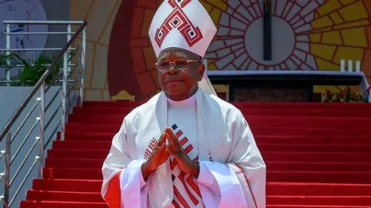 Le Cardinal Fridolin Ambongo