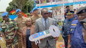 RDC :Transfert historique de la première base de la MONUSCO à Kamanyola Transfert historique de la première base de la MONUSCO à Kamanyola