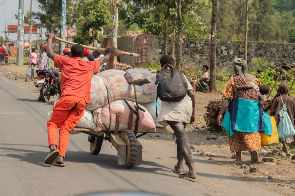 Retour de Plusieurs Familles Déplacées dans les Zones Occupées par les Rebelles du M23