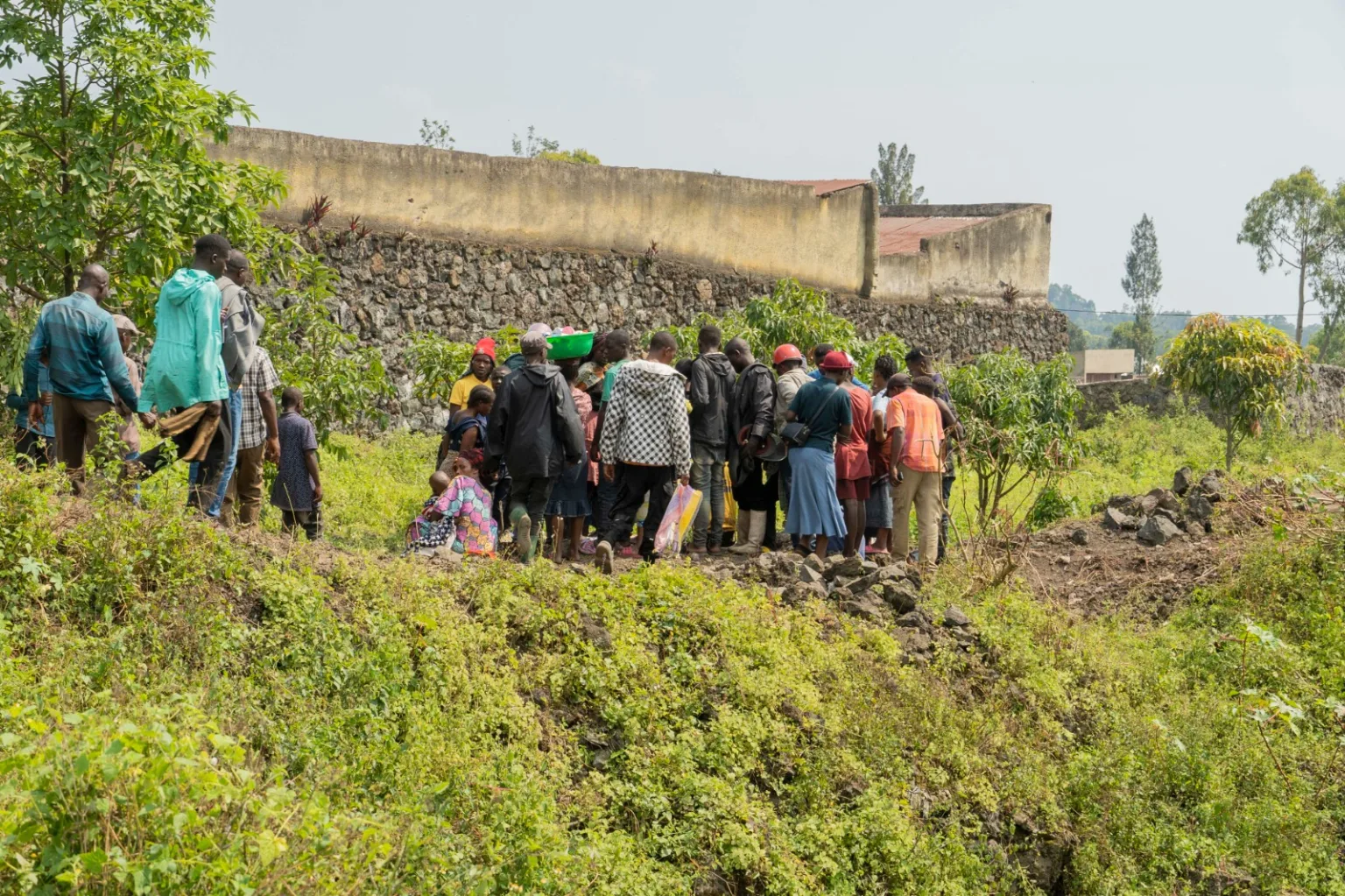 Une bombe tombe dans le quartier Lac Vert, Pas de pertes humaines signalées