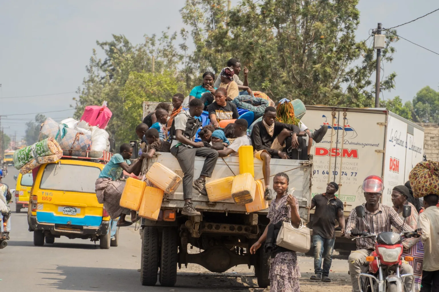 Retour de Plusieurs Familles Déplacées dans les Zones Occupées par les Rebelles du M23