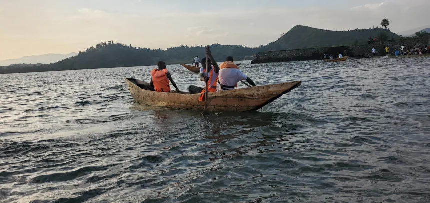 Découverte d'un corps flottant sur le lac Kivu