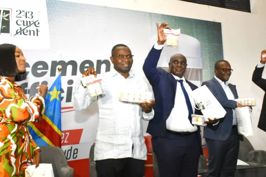 Inauguration de la première usine de fabrication de cure-dents en RDC