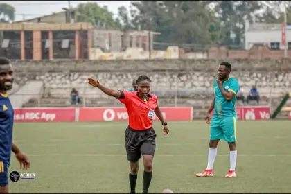 Rachel Zihindula, la seule arbitre congolaise retenue pour officier