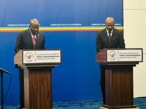 Le Vice-Premier Ministre, Ministre des Affaires étrangères, Christophe Lutundula