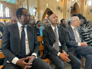 Un dernier hommage a été rendu mardi à l'ancien ministre des transports Chérubin Okende Senga