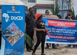 RDC : Le ministère nationale de l'industrie met son nez dans la grève des agents de la DGCDI Impayés depuis dix mois, les agents de la DGCDI déclenchent un mouvement de grève