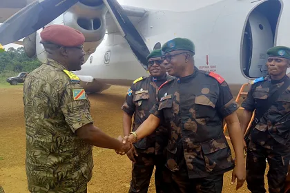 Arrivée du nouveau commandant du secteur opérationnel Sukola 1 Grand Nord