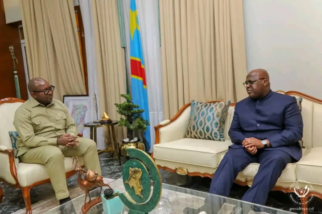 Le Président Tshisekedi s'entretient avec le Premier ministre sortant Sama Lukonde