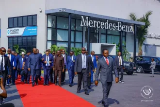 Le gouvernement dote TRANSCO de dix (10) bus "Assembly in Congo" afin de renforcer le parc automobile de cette société