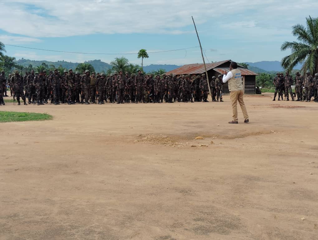 La Monusco forme près de 700 nouveaux militaires des FARDC sur le respect des droits de l'homme pendant les opérations militaires