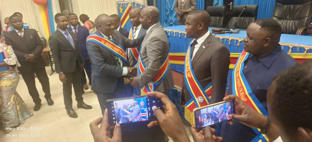 Robert Seninga réélu président de l'Assemblée provinciale