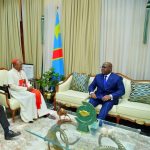 Le Président de la République rencontre le Cardinal Fridolin Ambongo pour des discussions apaisantes